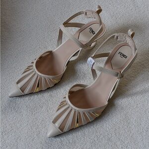 Fendi Colibri Heels Size